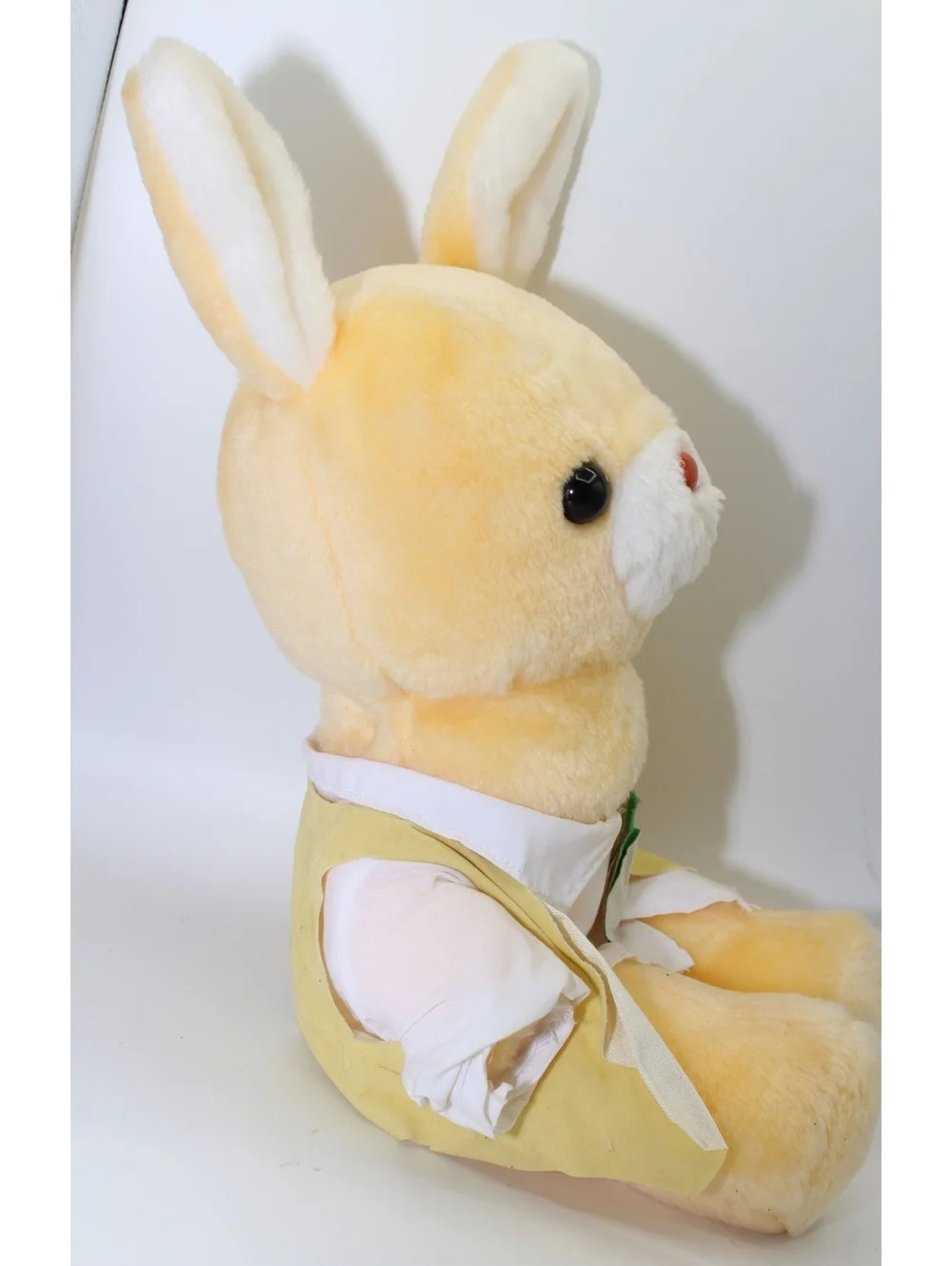 Vintage 1986 Tonka Maple Town Patty Yellow Bunny Rabbit Animal Plush Doll 14